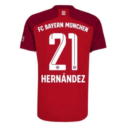 Camisola FC Bayern München Hernandez 21 Principal 2021 2022